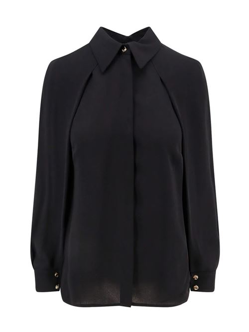 GEORGETTE SHIRT ELISABETTA FRANCHI | CA04951E2110 nero